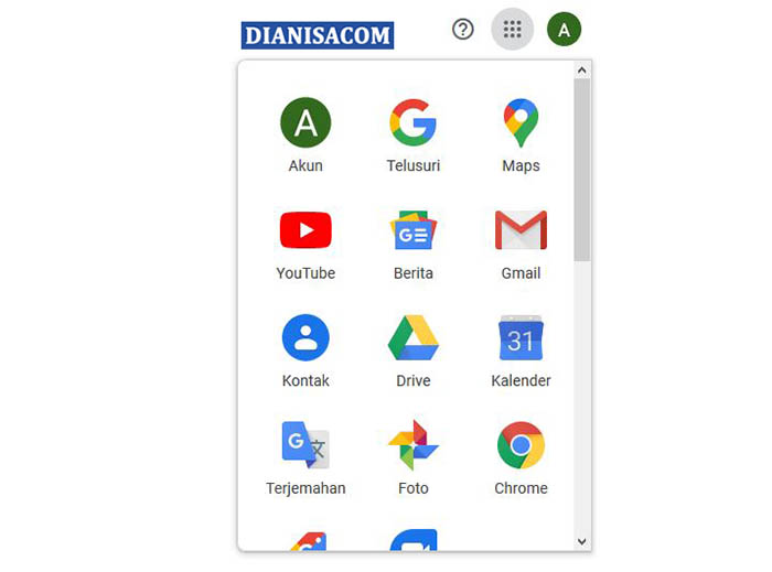 8. Daftar Gmail Sekali Klik