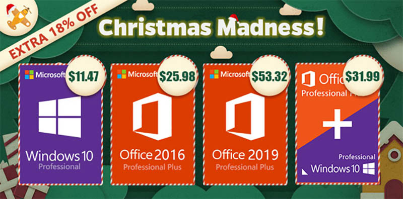 Christmas Madness Windows And Office