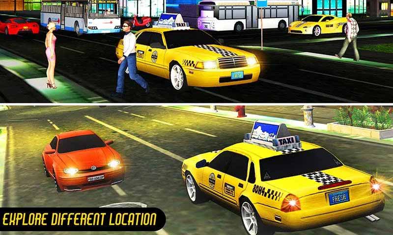 Crazy Taxi Car Driver Duty
