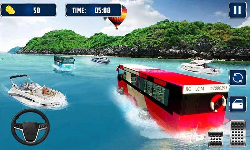 Sungai Bis layanan kota turis bis simulator 2018