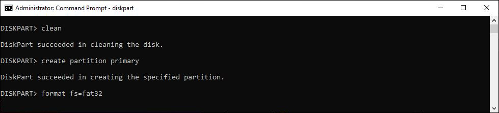 Format Flashdisk Lewat CMD