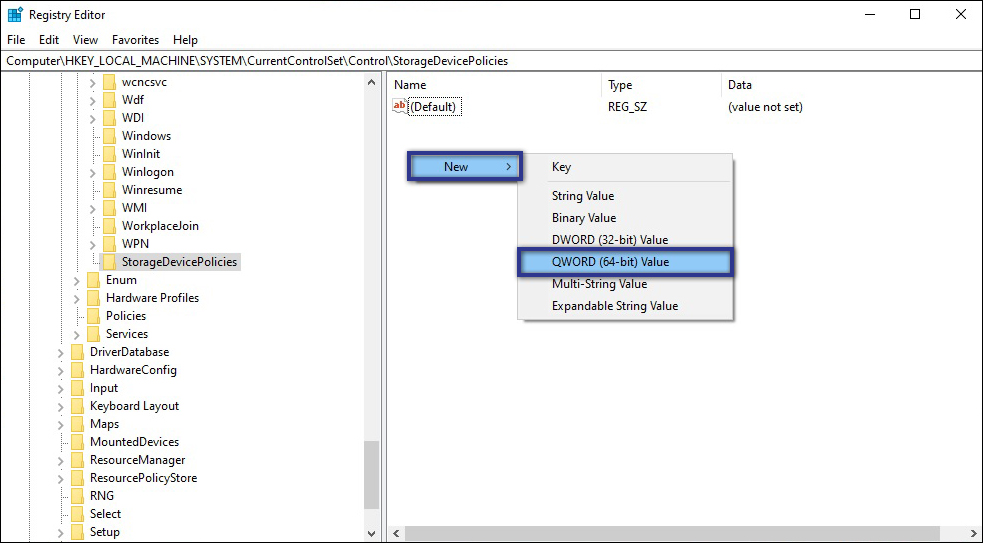 Membuat Konfigurasi WriteProtect