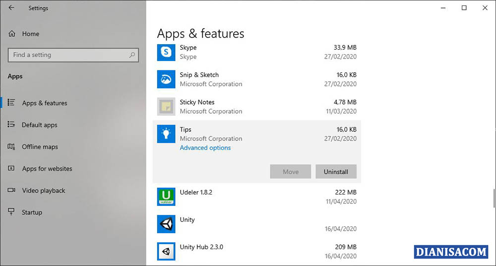 Menghapus Aplikasi Bawaan Windows 10