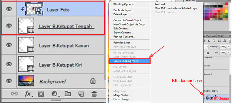 7. Create Clipping Mask