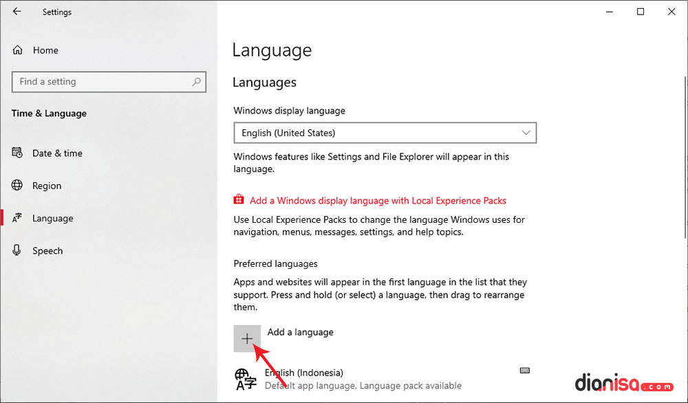 Cara Mengganti Bahasa Di Windows 10, TERBARU!!