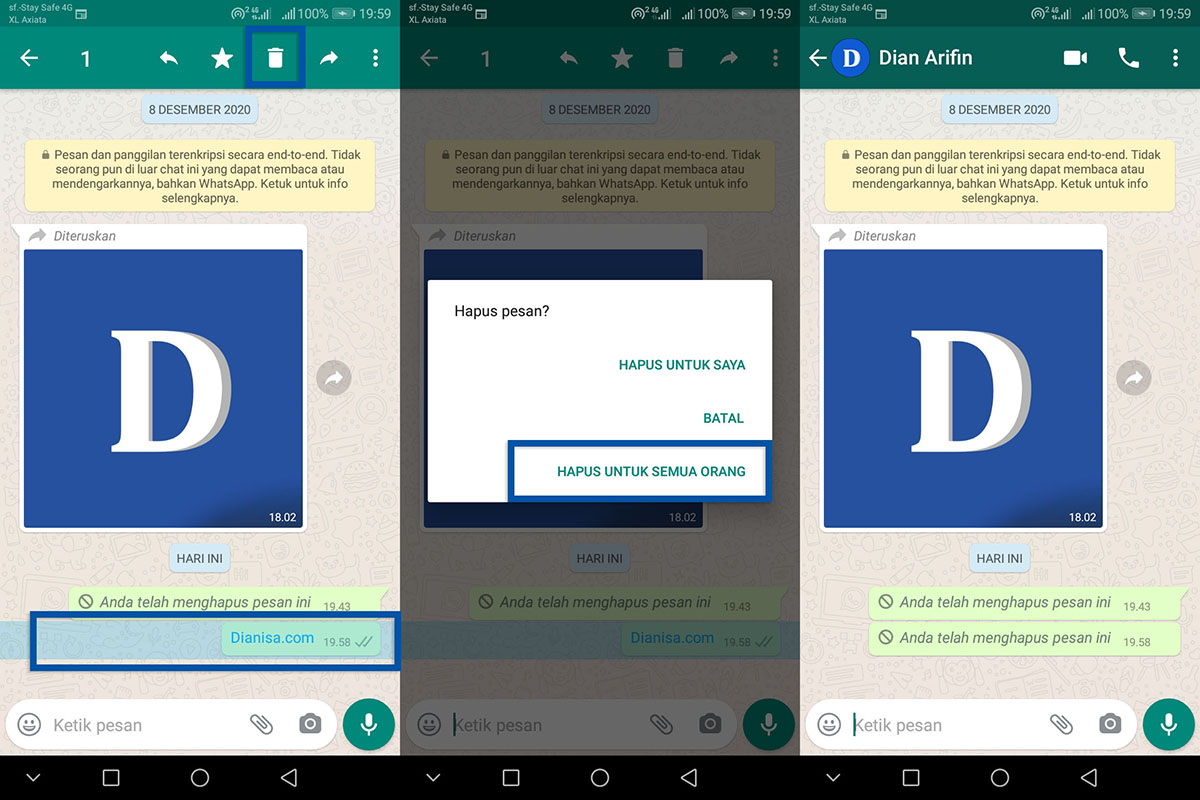 4 Menarik Chat WhatsApp