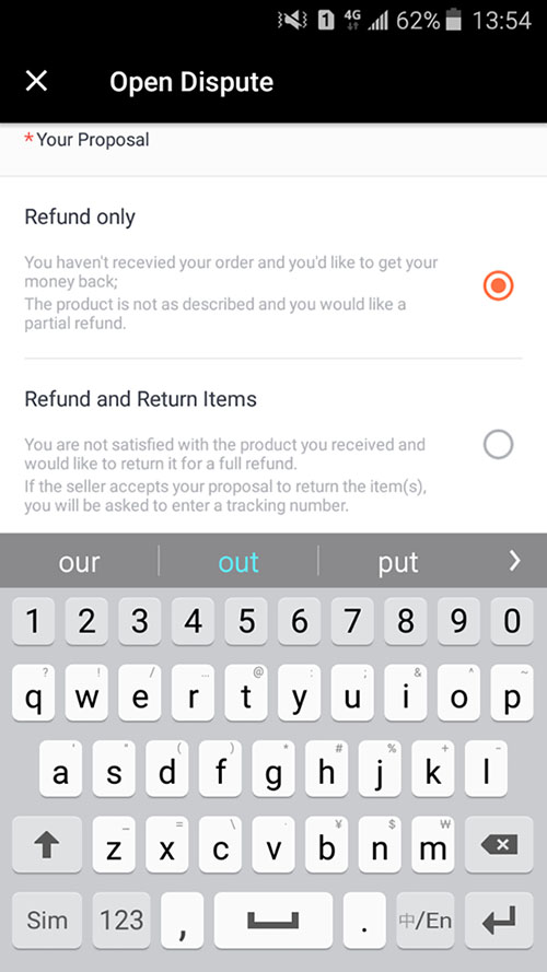 4. Opsi Pengembalian Dana