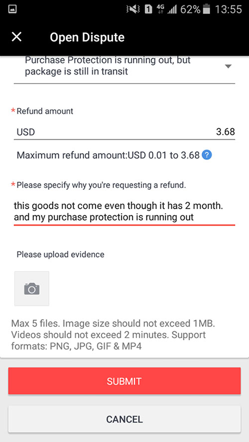 7. Permintaan Pengembalian Data