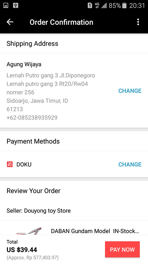 8. Beli Sekarang di AliExpress