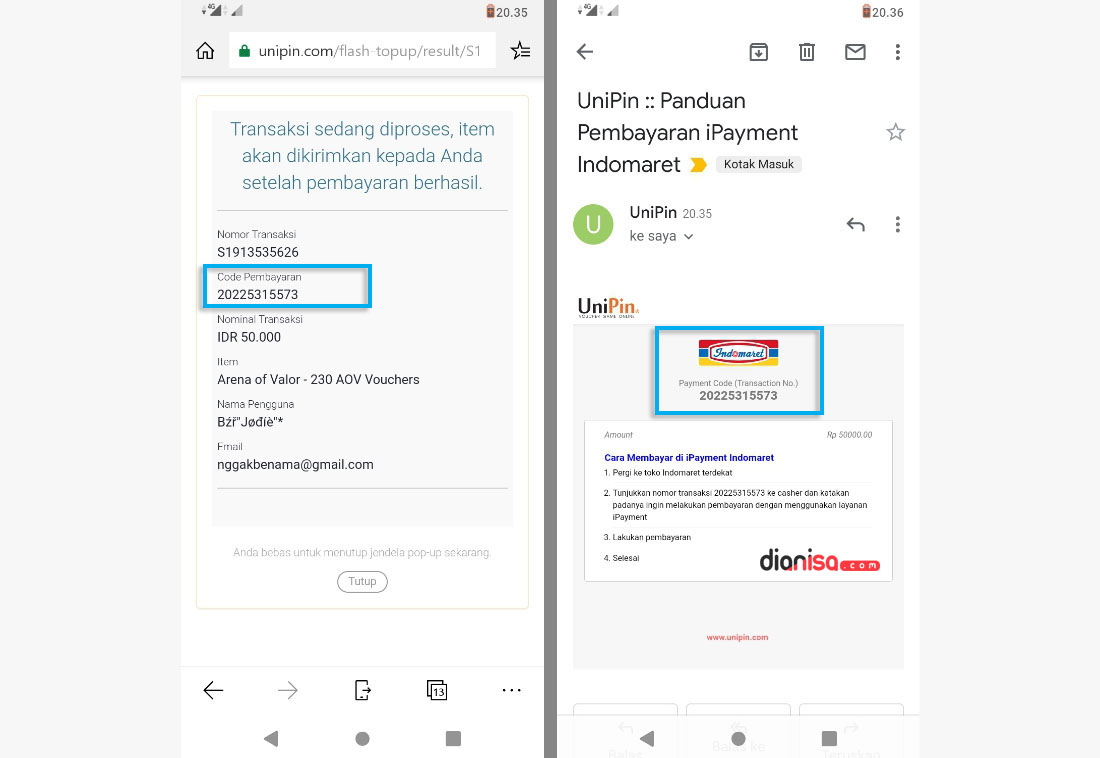 2. Top Up AOV via Indomaret