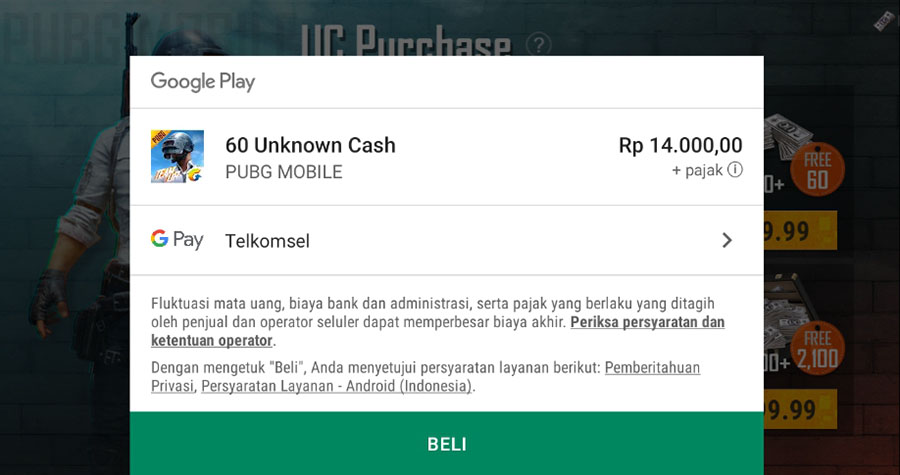 Top Up Google Play