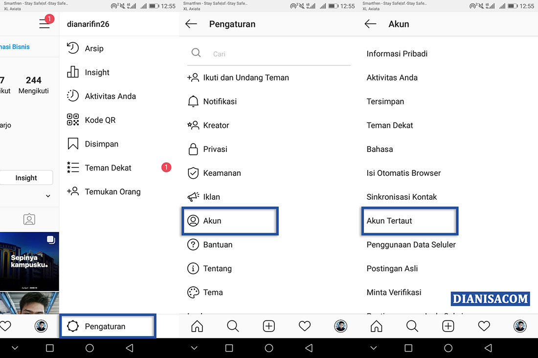 3+ Cara Menghubungkan Akun Instagram Dengan Facebook