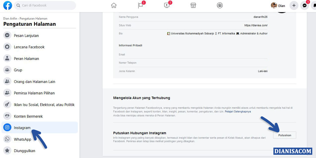 10+ Cara Agar Instagram Tidak Terkoneksi Lagi Dengan Facebook