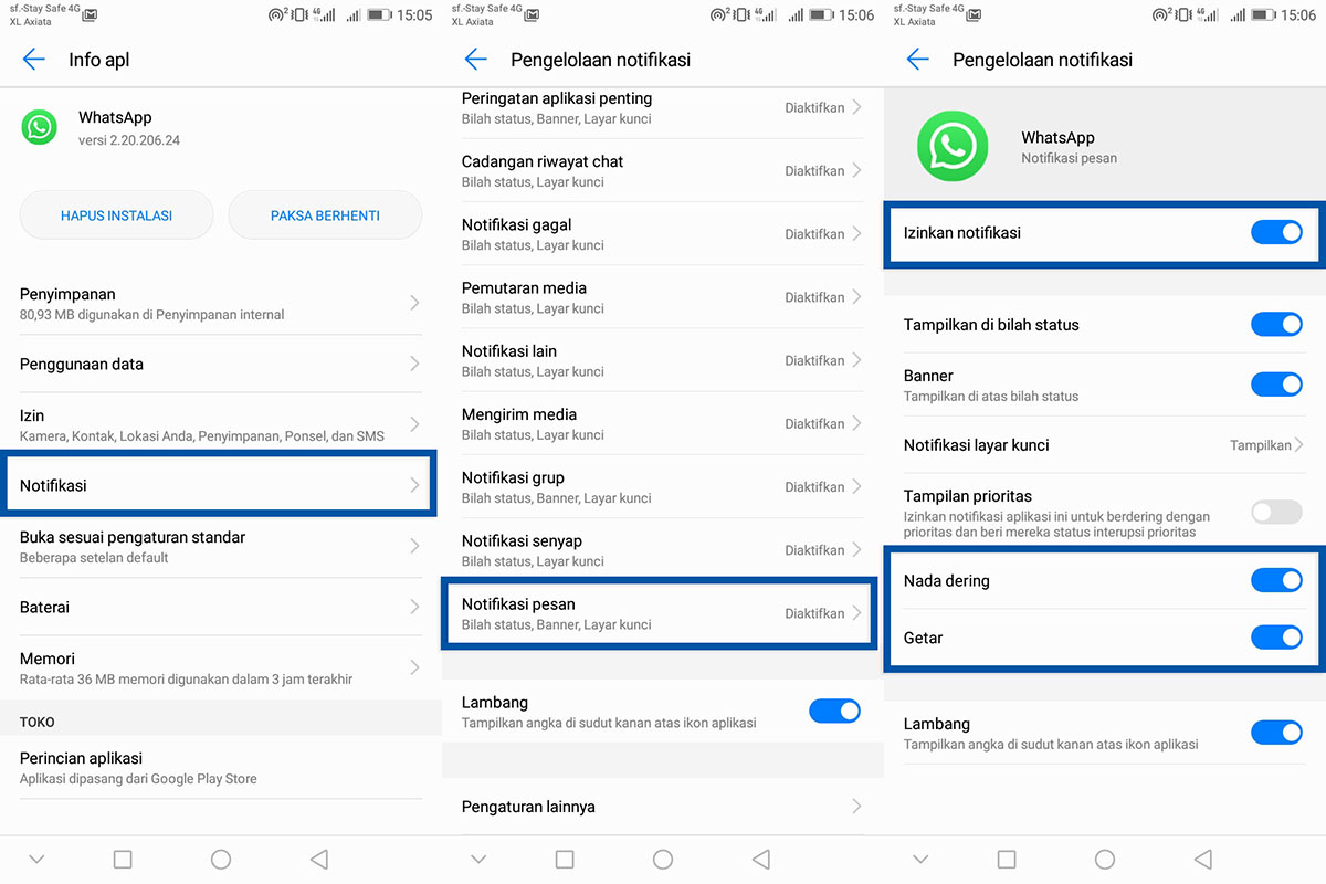 13 Cara Mengatasi Notifikasi Whatsapp Tidak Muncul Di Hp Android 5913