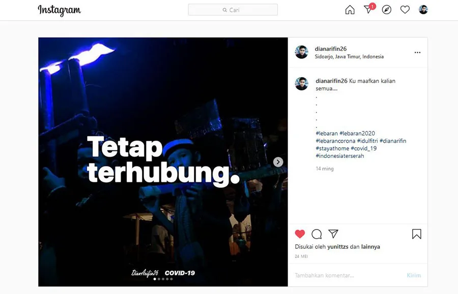 Mematikan Autoplay Instagram