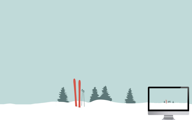 #5 Wallpaper Minimalis Winter