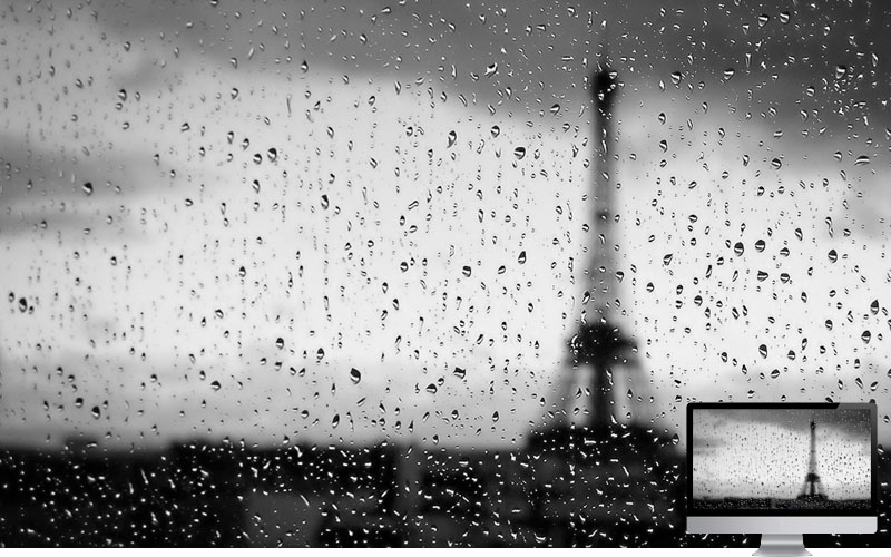 #10. Rain in Paris