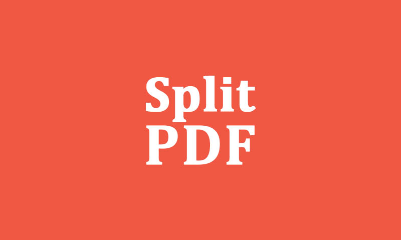 Memisahkan File PDF per Halaman