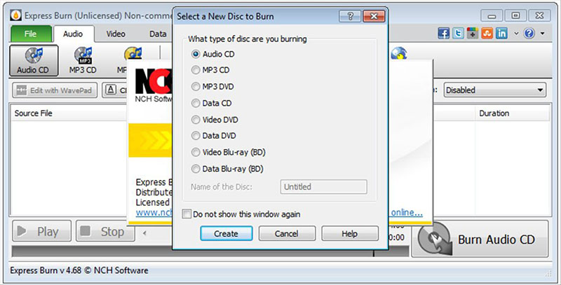 aplikasi burn cd