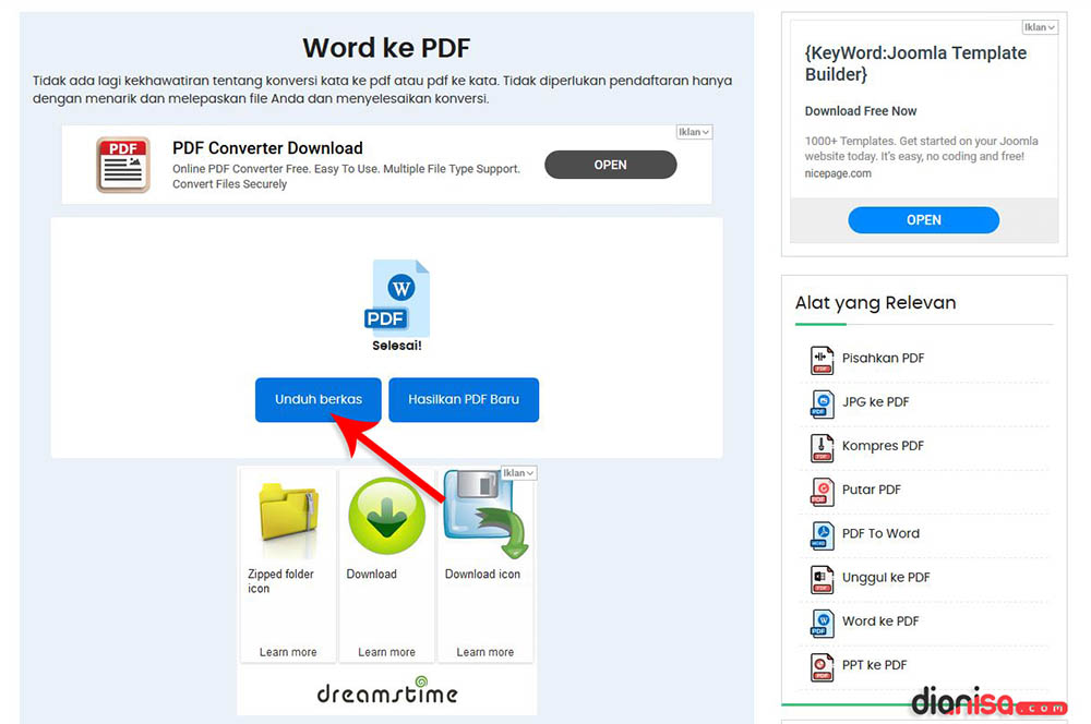 Cara Konversi Word ke PDF dengan DupliChecker, Mudah!!