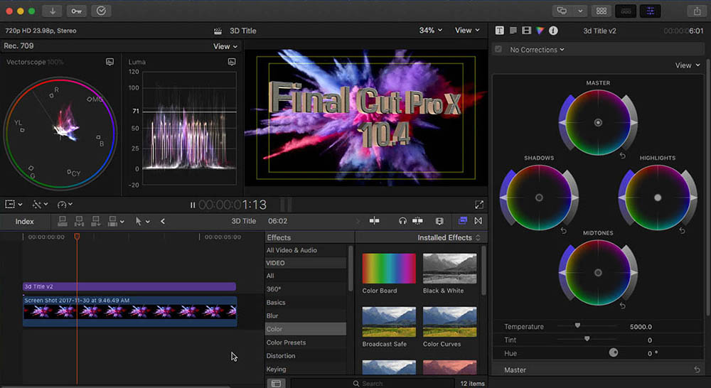 Final Cut Pro X