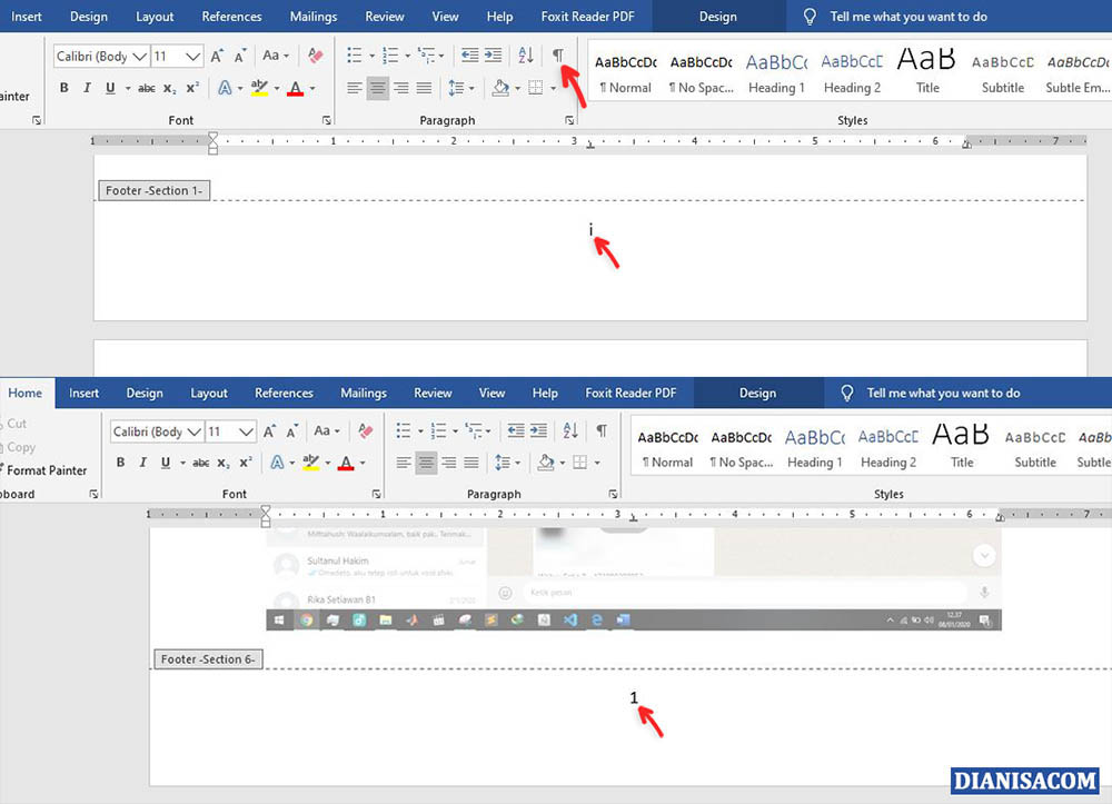 8 Tampilan Halaman Berbeda Otomatis