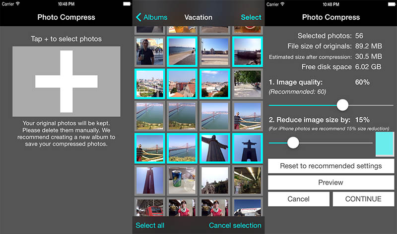 Photo Compress iOS