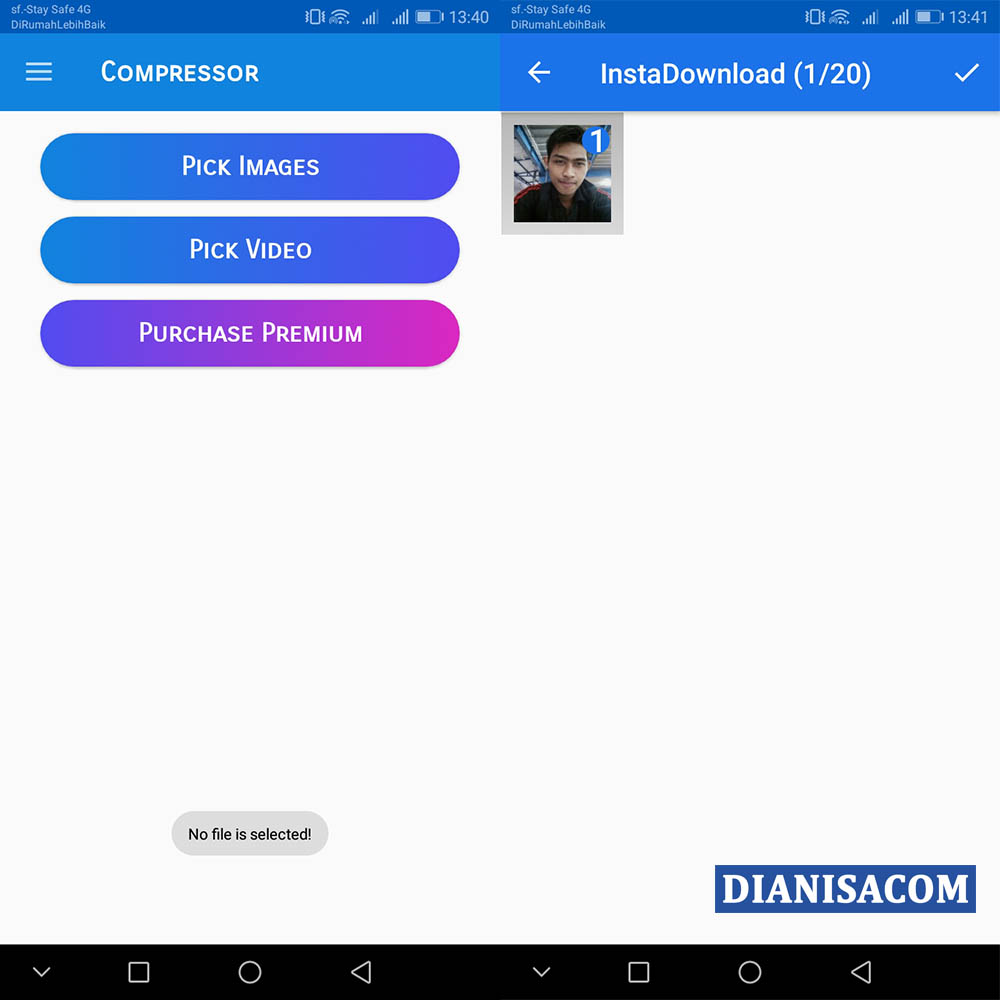 1 Kompres File Foto Android