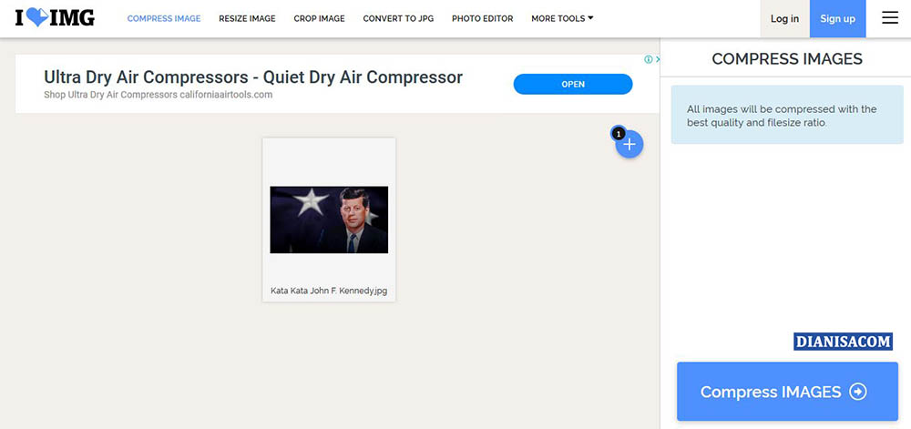 2 Mengecilkan Ukuran Foto Online