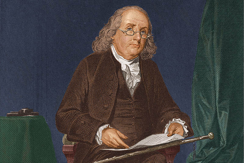 59+ [Quotes] Kata Kata Benjamin Franklin, Pemimpin Revolusi Amerika