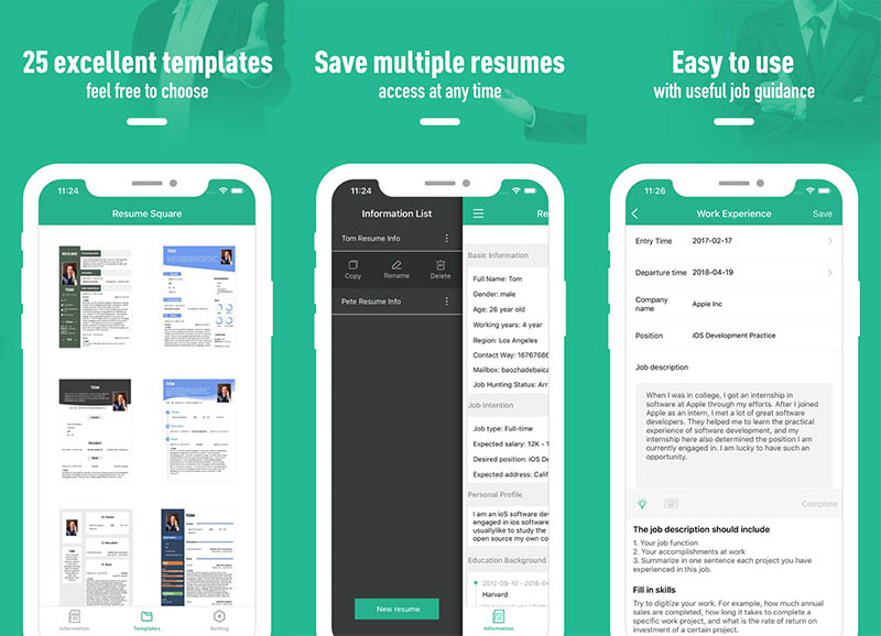 Resume Builder CV Template