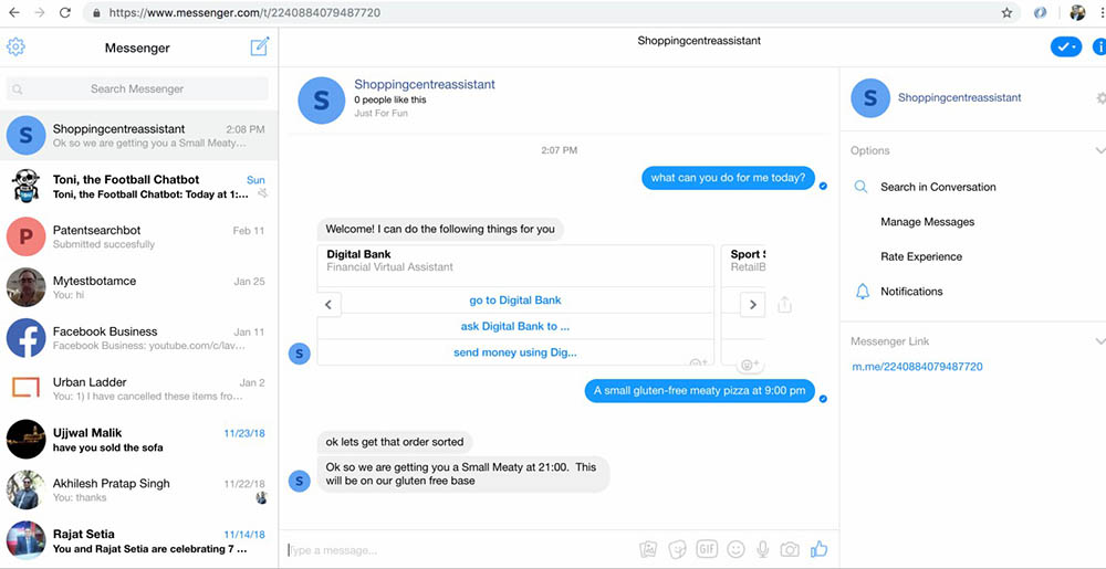 Messenger Web