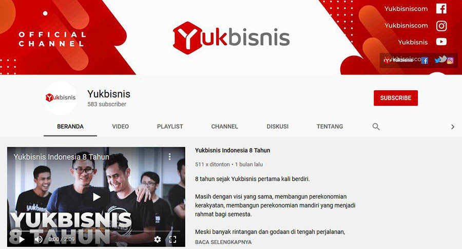 10+ Channel YouTube Buat Belajar Bisnis, Belajar Sukses Dari Ahlinya!