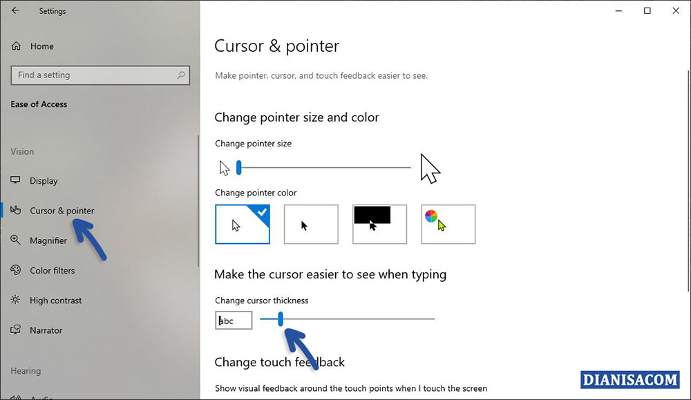 Reference by pointer windows 10. Размер курсора мыши. курсор мыши со цветом. изменение курсора мыши windows 10. как изменить размер указателя мыши.