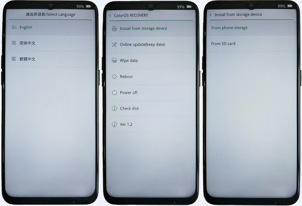1 Flashing Realme Recovery Mode