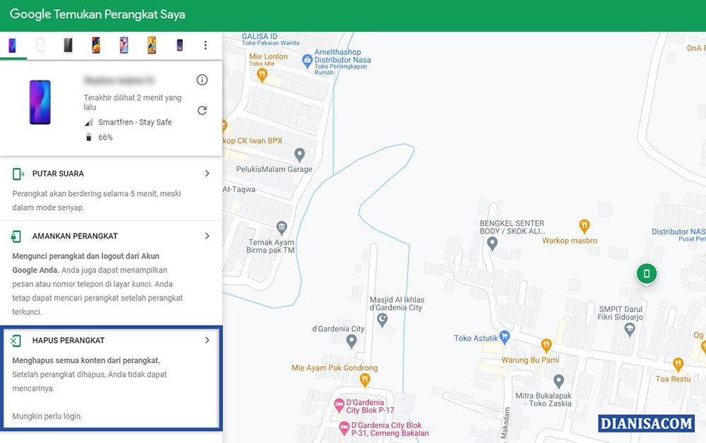 1 Gunakan Find My Device