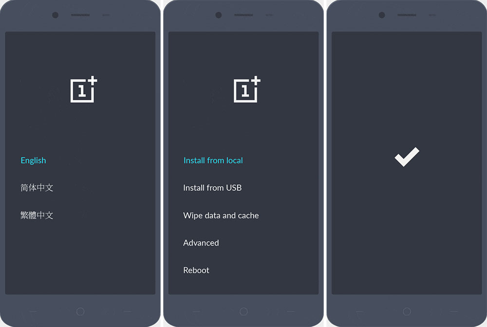 2 Flashing OnePlus dari Recovery Mode