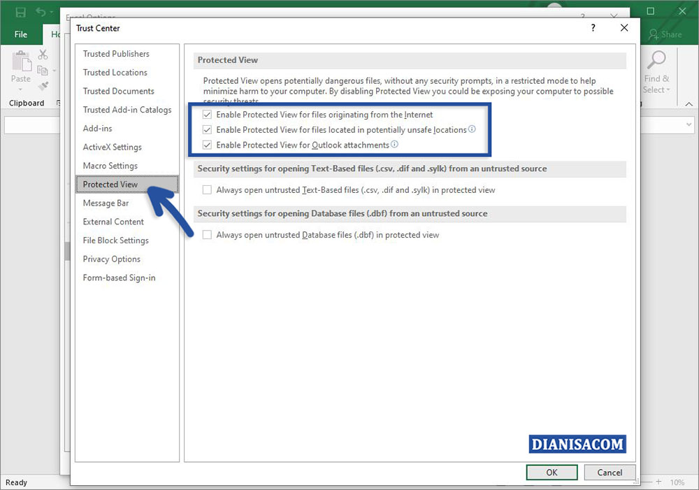 10+ Cara Menghilangkan Protected View Microsoft Excel 2010, 2013, 2016