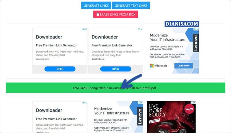 Tab Download Simply Debrid