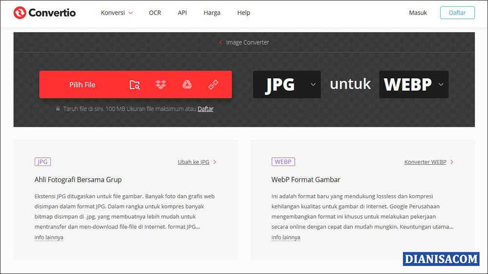 10+ Cara Mengubah File JPG Ke WebP | Online, Offline