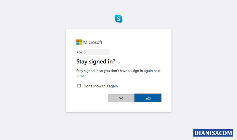 5 Tetap Login Skype