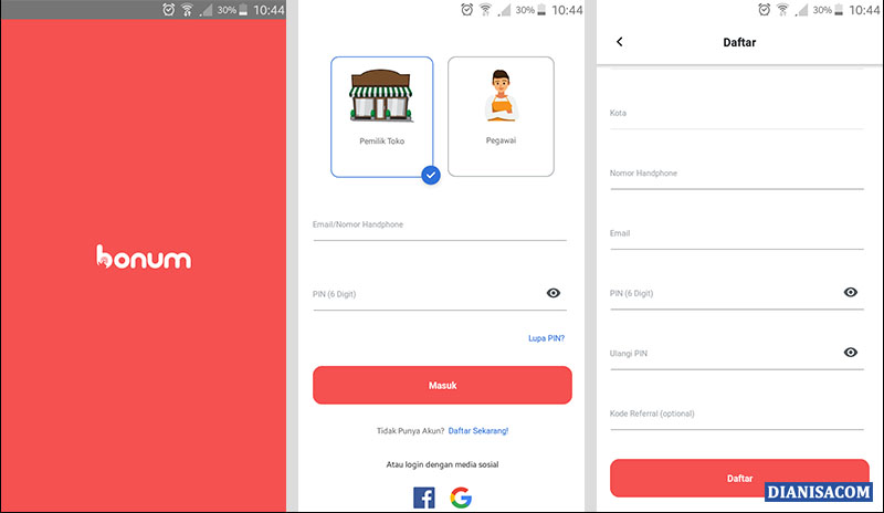 Aplikasi Kasir Bonum