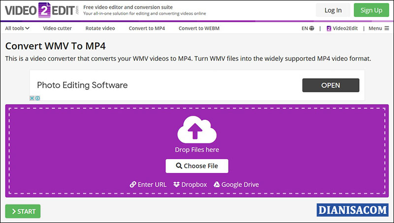 Convert WMV Video2edit