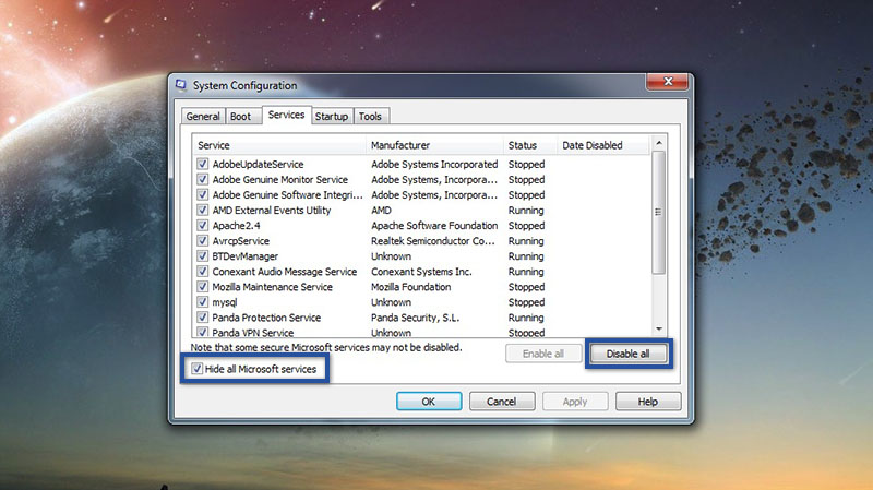3. Melakukan Clean Boot Windows 7