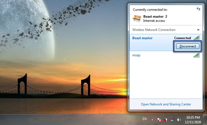 WiFi Undetified Network