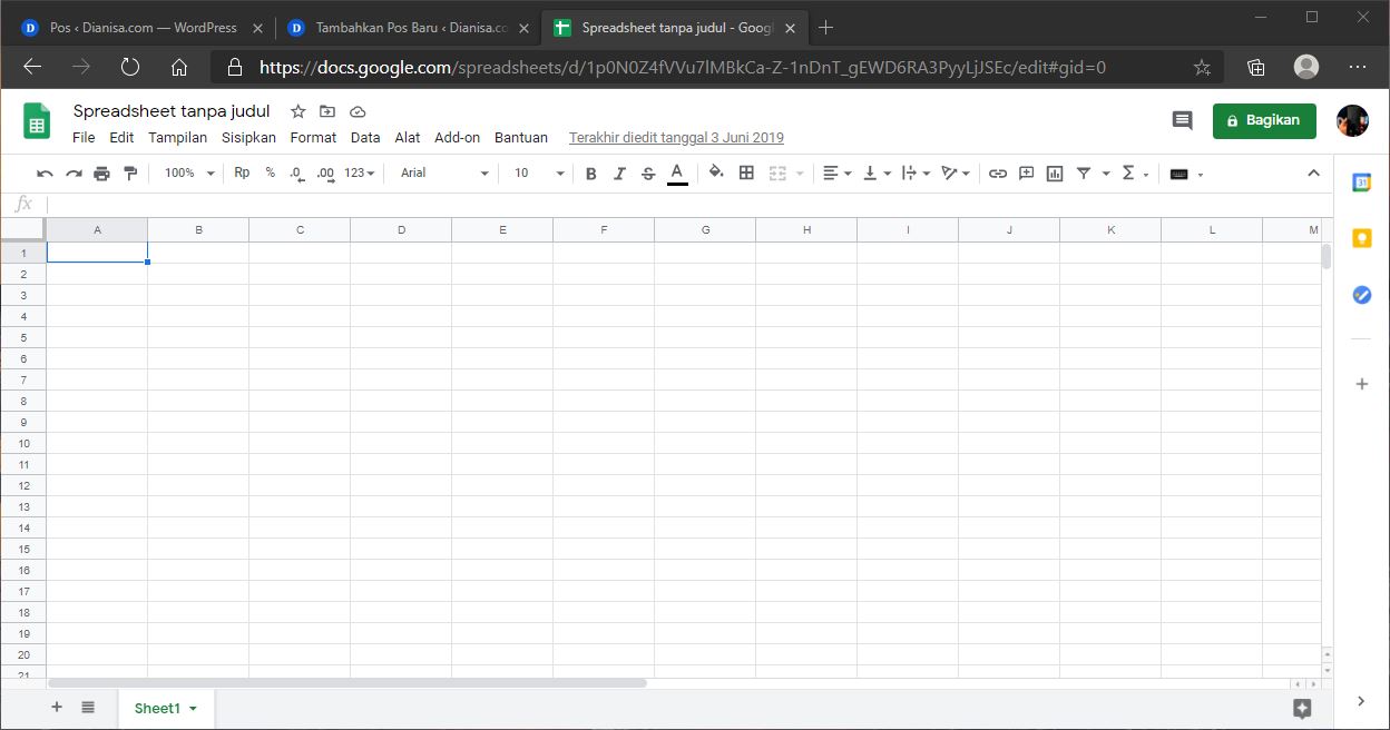 Coba Alternatif Google Sheets