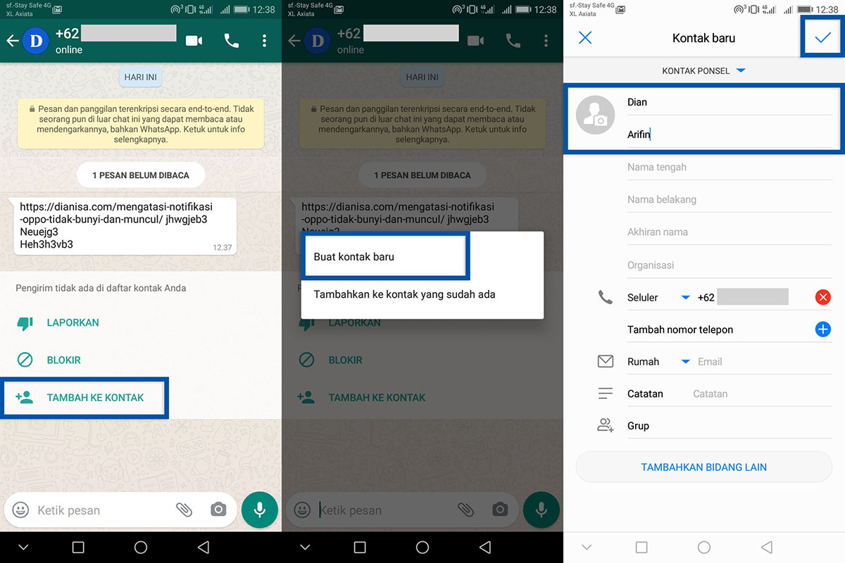 10+ Cara Mengatasi Link Tidak Bisa Dibuka Di WhatsApp (Android & IOS)