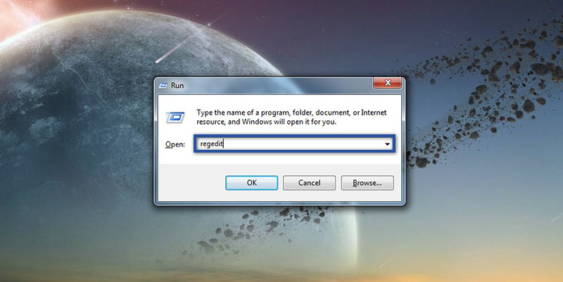 Regedit Windows 7