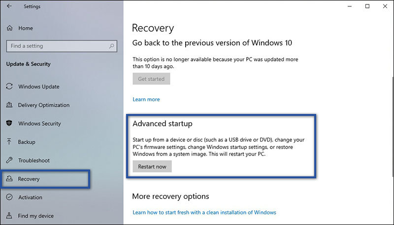 Startup Repair Windows 10