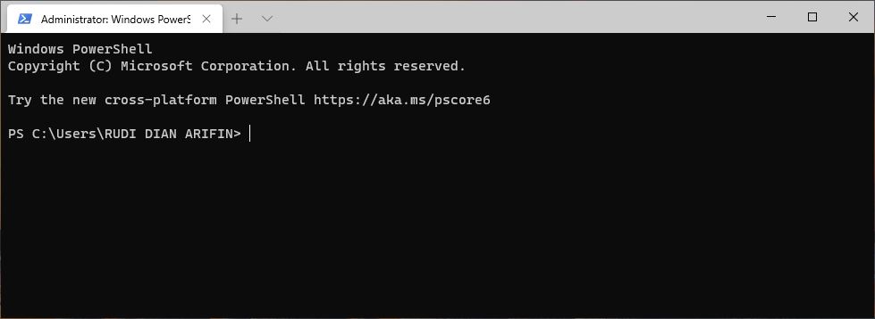 Cara Menjalankan PowerShell